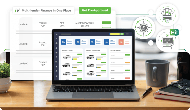 A dealer can manage all of their lending panel in one, powerful platform. This saves the dealer operational time, increases online vehicle sales and boosts lead generation.