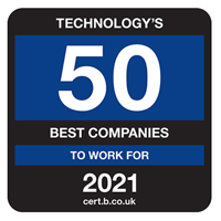 Technology 50 best companies 2021