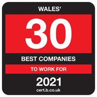 Top 30 Companies to work for in Wales