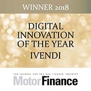 Motor Finance Europe Digital Innovation of the Year award winner 2018
